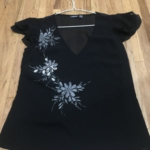 Casual Summer Top in Black - Mexx XS/S